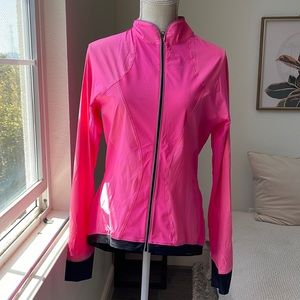 Lululemon pink size 12 cycling jacket